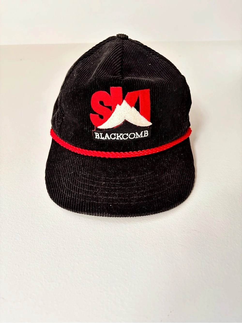 Blackcomb Black & Red Logo Hat Like New